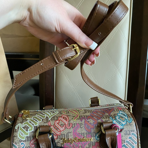 Juicy Couture Satchel Crossbody Handbag - Picture 9 of 11